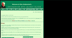 Desktop Screenshot of enchanter-epic.bjornstar.com